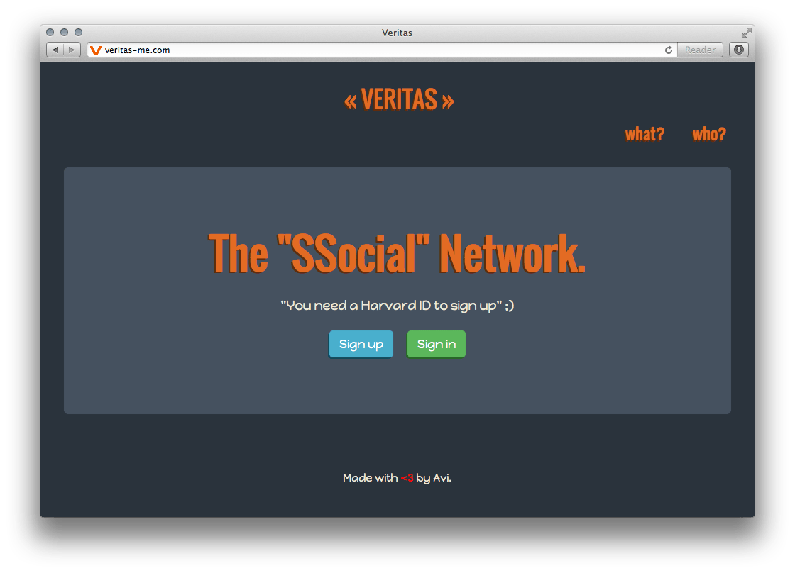 project homepage